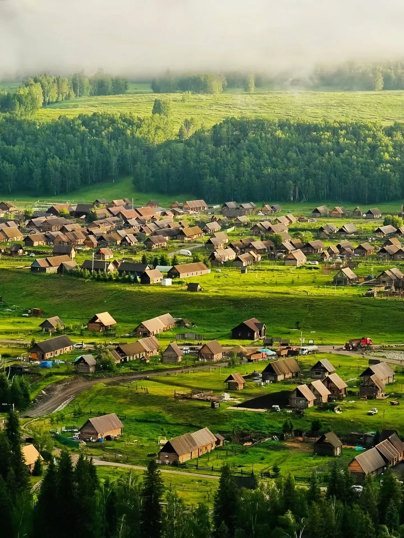 禾木与喀纳斯线路延展风景
