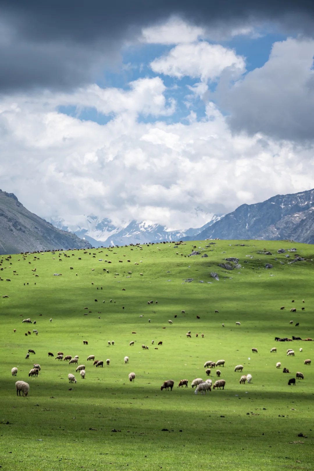 喀拉峻阔克苏大峡谷观景台风景